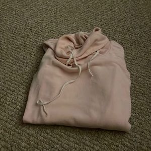 Pink soft hoodie